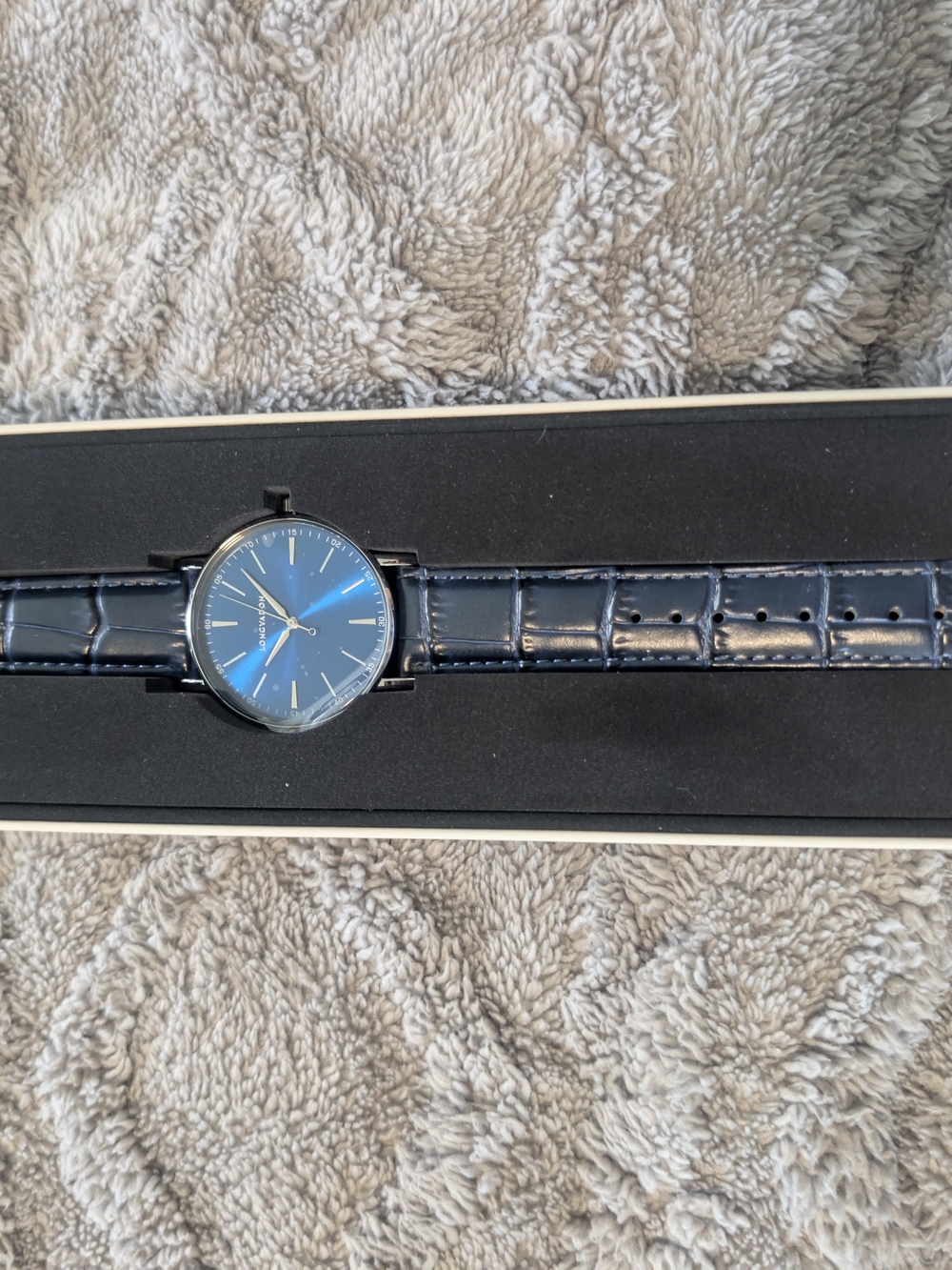 LONGVADON BLUE NOIR WATCH